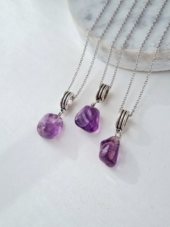 Collar Amatista - Pulida