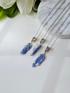 Collar Cianita Azul - Tamaño 2 - comprar online