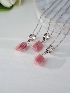 Collar Turmalina Rosa