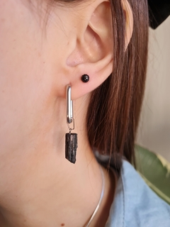 Aros Turmalina Negra - comprar online