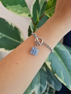 Pulsera Cianita Azul | En Bruto