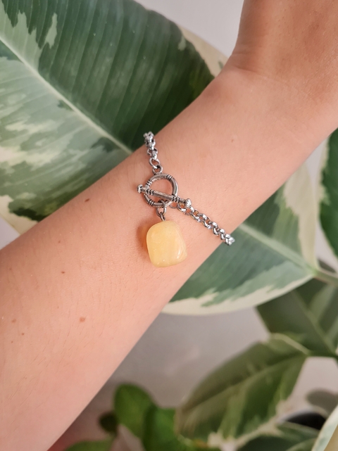 Pulsera Calcita Amarilla | Pulida