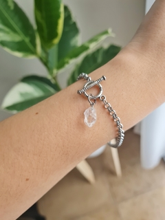 Pulsera Cuarzo Cristal | En Bruto