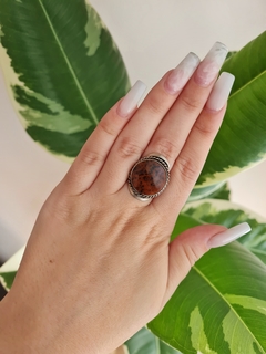 Anillo | Obsidiana Caoba - comprar online