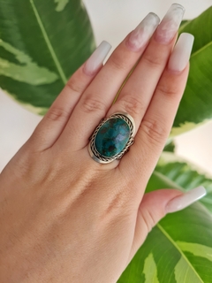Anillo | Crisocola