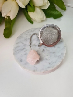 Infusor de Té | Cuarzo Rosa