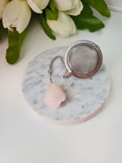 Infusor de Té | Cuarzo Rosa