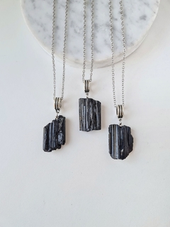 Collar Turmalina Negra (tamaño 7)