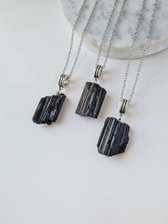 Collar Turmalina Negra (tamaño 7) - comprar online