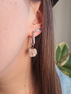 Aros Selenita Rosa del Desierto - comprar online