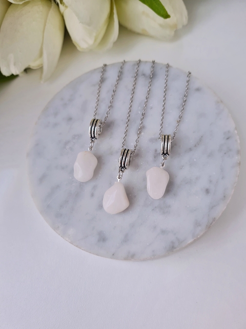 Collar Cuarzo Blanco