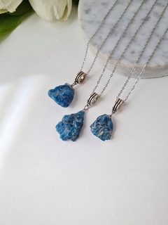 Collar Apatita Azul - Tamaño 2