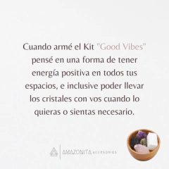 Kit Good Vibes | Amatista en Bruto - comprar online