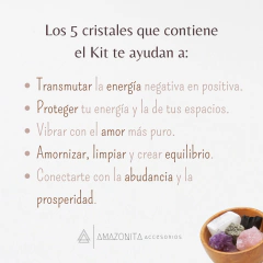 Kit Good Vibes | Amatista en Bruto - comprar online