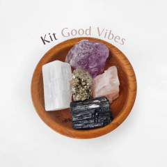 Kit Good Vibes | Amatista en Bruto