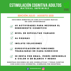 EDICIÓN JULIO - AGOSTO 2021 (PDF) - comprar online