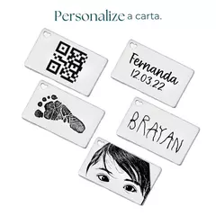 Berloque Envelope Relicário - Personalizável em prata 925 - comprar online