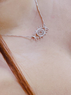 Colar Olho Talismã Prata 925 - comprar online