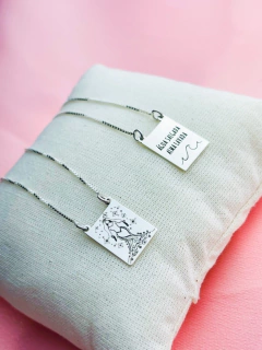 Escapulário Água salgada (iemanjá) - Prata 925 - comprar online