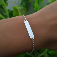 Pulseira Infantil chapa lisa - comprar online