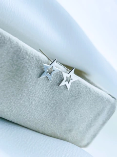 Brinco Estrela borda vazada - comprar online