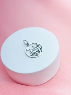 Pingente Medalha coqueiros - comprar online