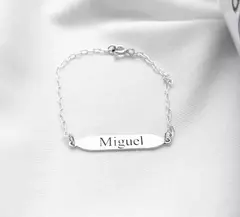 Pulseira infantil personalizada
