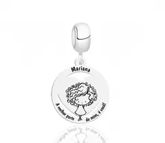 Beloque personalizado medalha coração menina e menino - comprar online