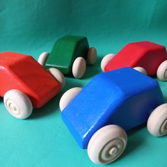 auto de madera