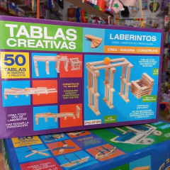 Tablas creativas "laberinto"