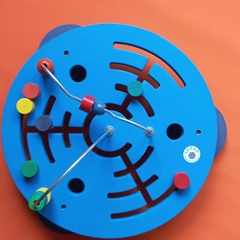 panel didáctico circular simple