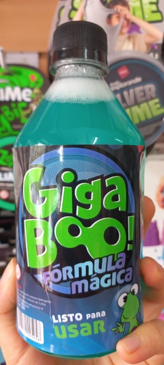 líquido mágico para burbujear
