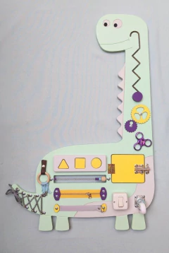 Tablero Sensorial Dino