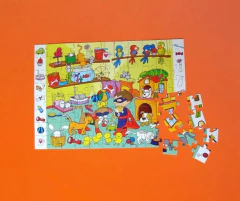 rompecabeza veterinaria- 88 piezas - comprar online