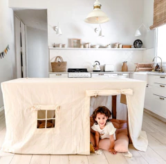 Casita Mantel - Plaza de Papel