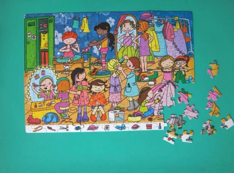 rompecabeza chicas fashion- 150 piezas