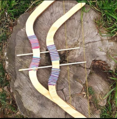 arco y flecha formato curvo en internet