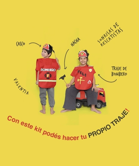 Kit mi disfraz de Bombero - comprar online