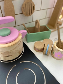 Set de mate de madera