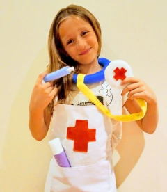 soy doctora delantal y accesorios