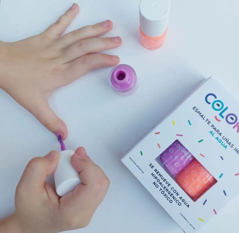 Dúo esmaltes al agua