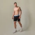 BOARDSHORT RETRÔ BLACK LIGHTBLUE na internet