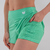 SHORT DUPLO COMFORT VERDE MENTA - loja online