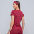CAMISETA FEMININA BORDO OLDMONEY - comprar online