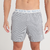 SHORT DUPLO PERFORMANCE CINZA