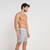 SHORT DUPLO PERFORMANCE CINZA - loja online
