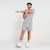 SHORT DUPLO PERFORMANCE CINZA - Sieg Sports® | Loja Oficial