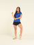 CAMISETA BÁSICA FEMININA AZUL ROYAL - Sieg Sports® | Loja Oficial