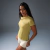 CAMISETA FEMININA PERFORMANCE PISTACHE - loja online