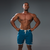 BOARDSHORT RETRÔ LINES PETRÓLEO - Sieg Sports® | Loja Oficial